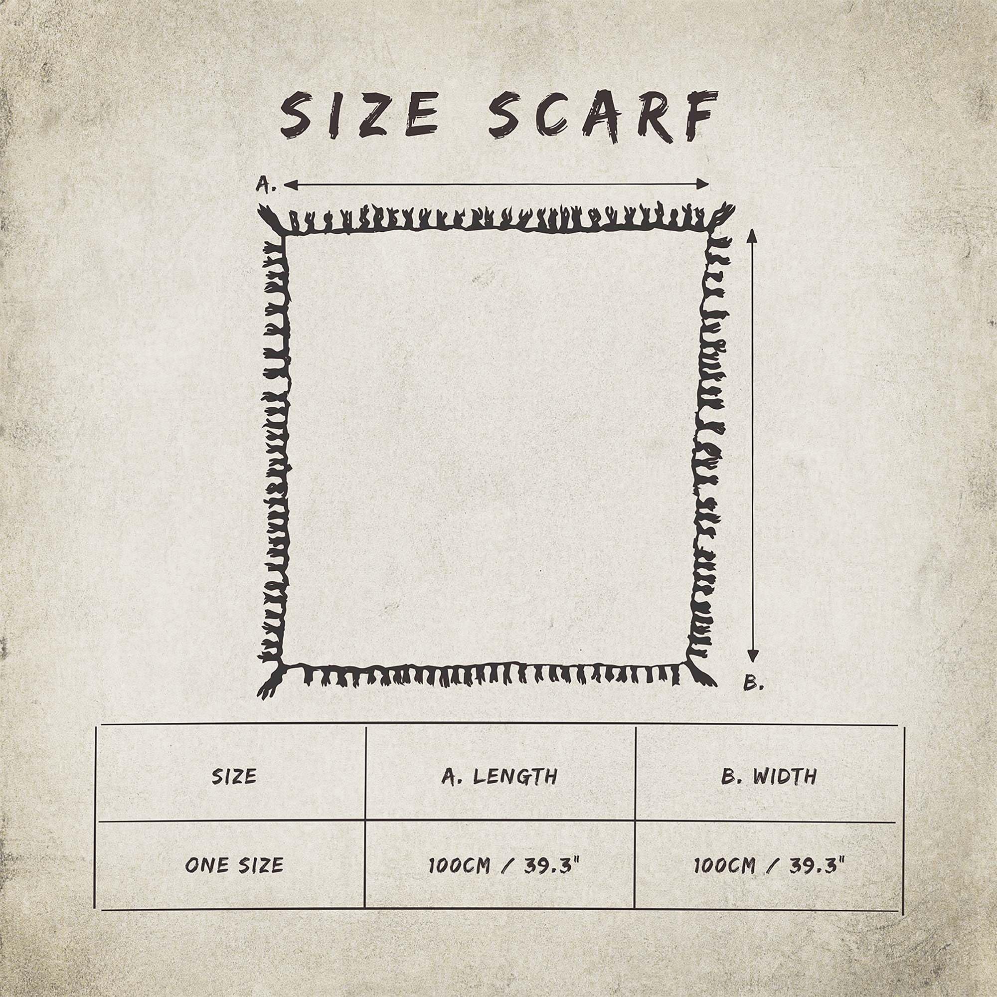 Freak Scene Palestyńska chustka kefiah 100% bawełna z czarnym dnem 100 x 100 cm – we wszystkich kolorach!!!