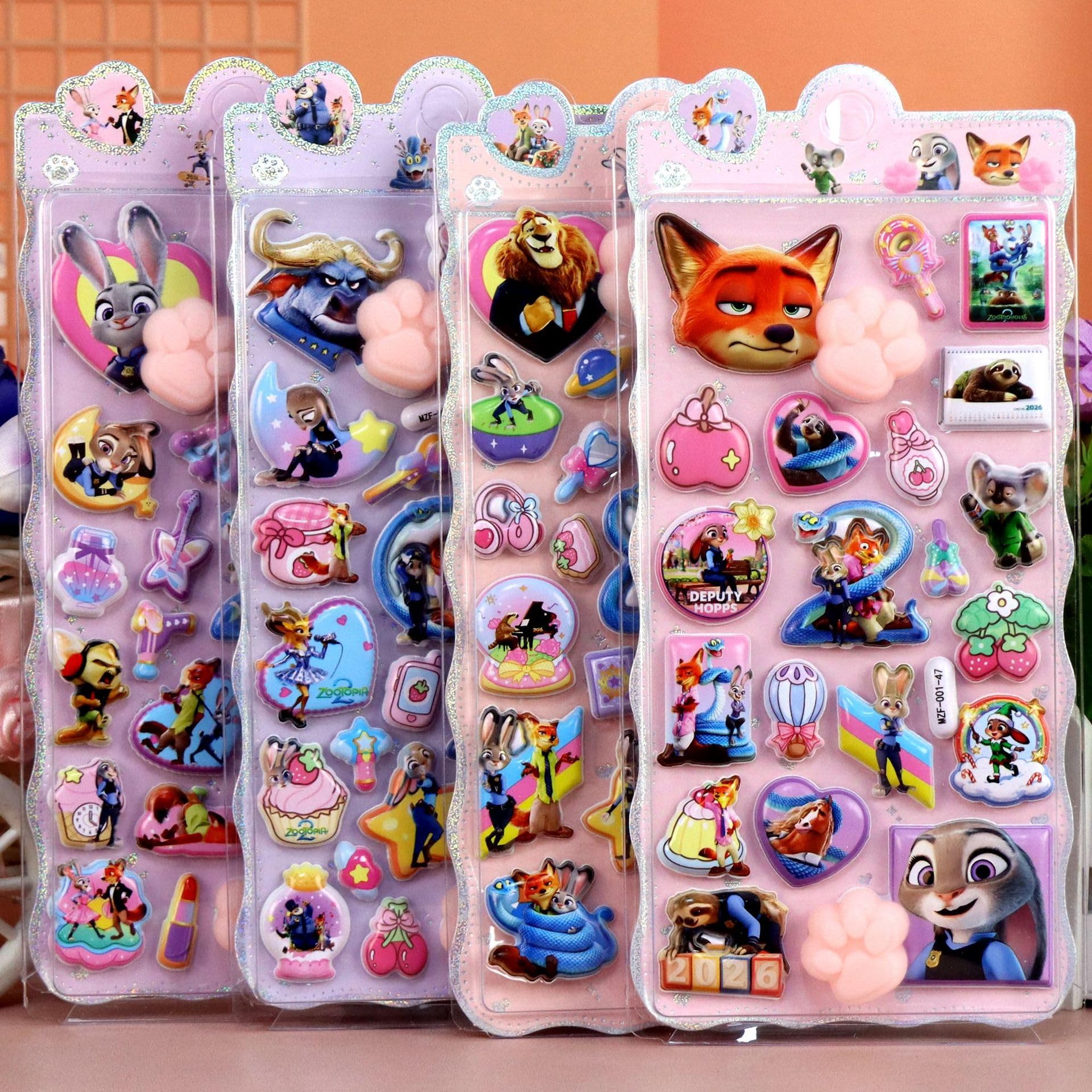 YAYAMIYA 4枚入り お尻シール 3dシー ル 立体シー ル ぷくぷくぷっ…
