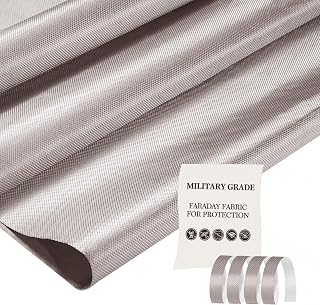 Faraday Fabric Military Grade Faraday Cage 43" W×118" L for Cell, Anti Theft Swipe Card, Anti Theft Car Protection, Home Security | for Cell, Anti Theft Swipe Card, Anti Theft Car Protection, Home Security