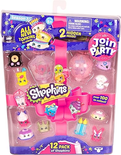 Shopkins Únete a la fiesta paquete de 12unidades 12 unidades talla única Multi Color