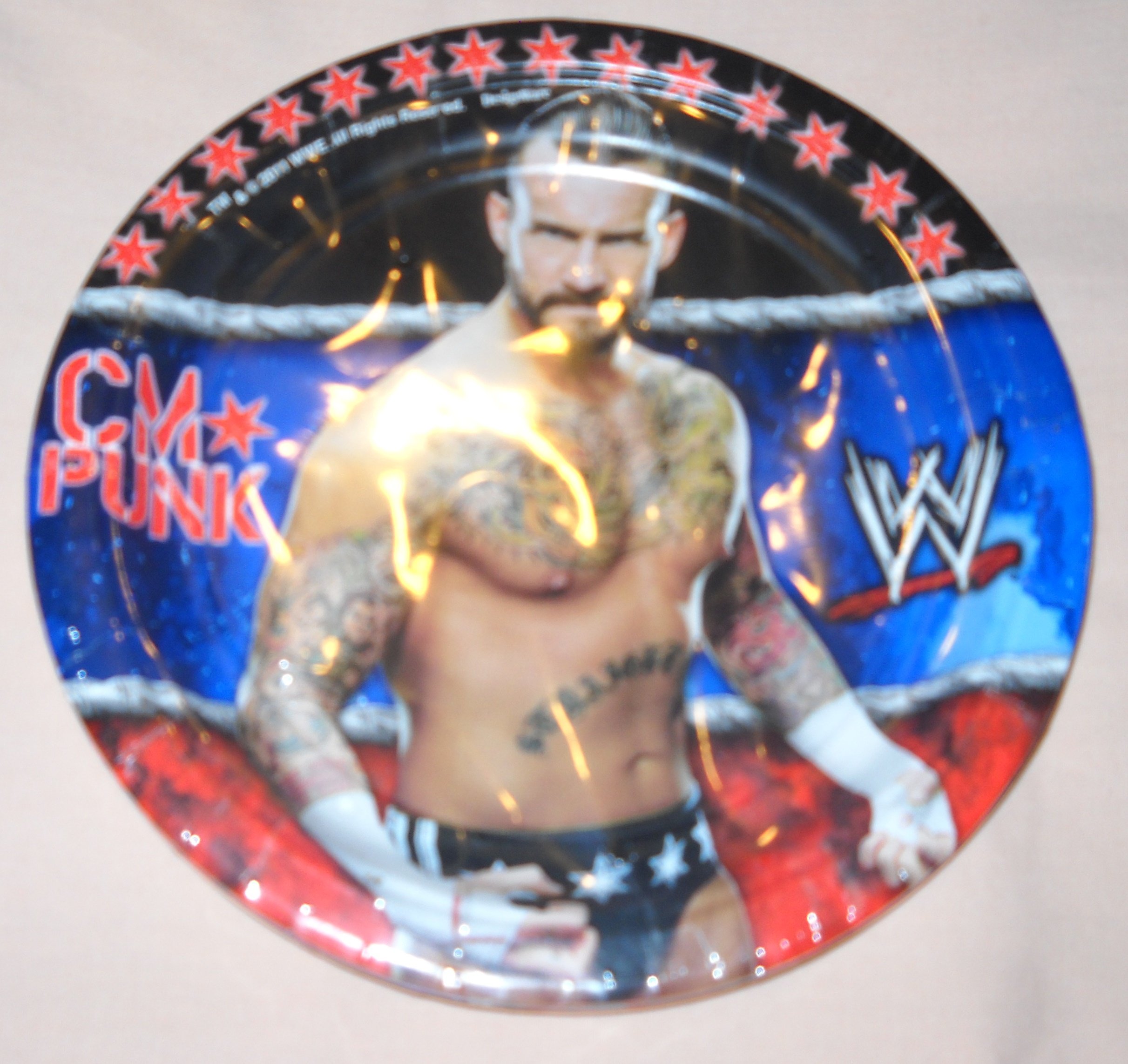 WWE Cake Plates (8-pack)