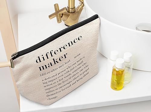Miniatura 2 de Ayxvt Bolsa de maquillaje cosmética para regalos Difference Maker, Diferencia maker005