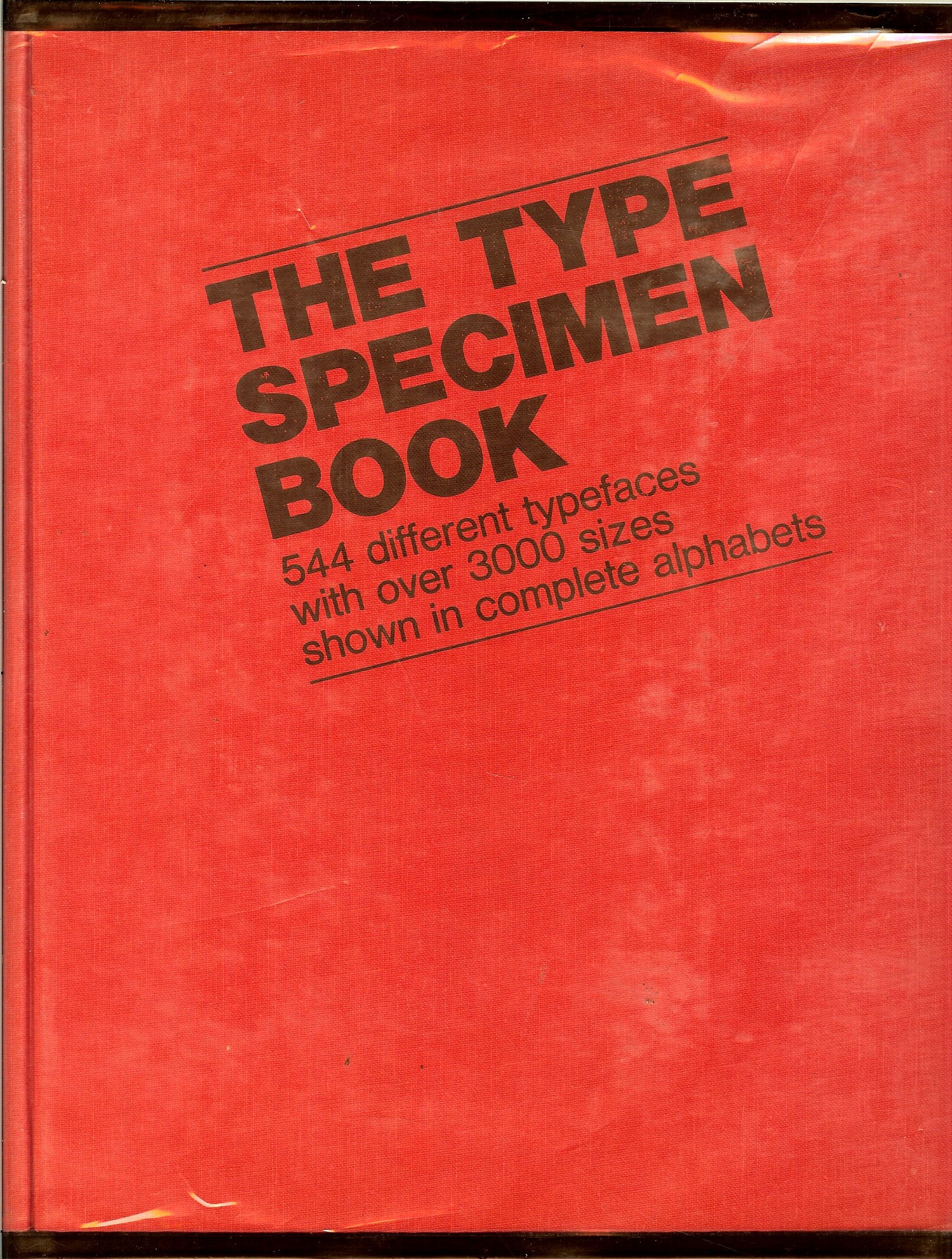 Type Specimen Book catalogue de polices de caractères et fontes