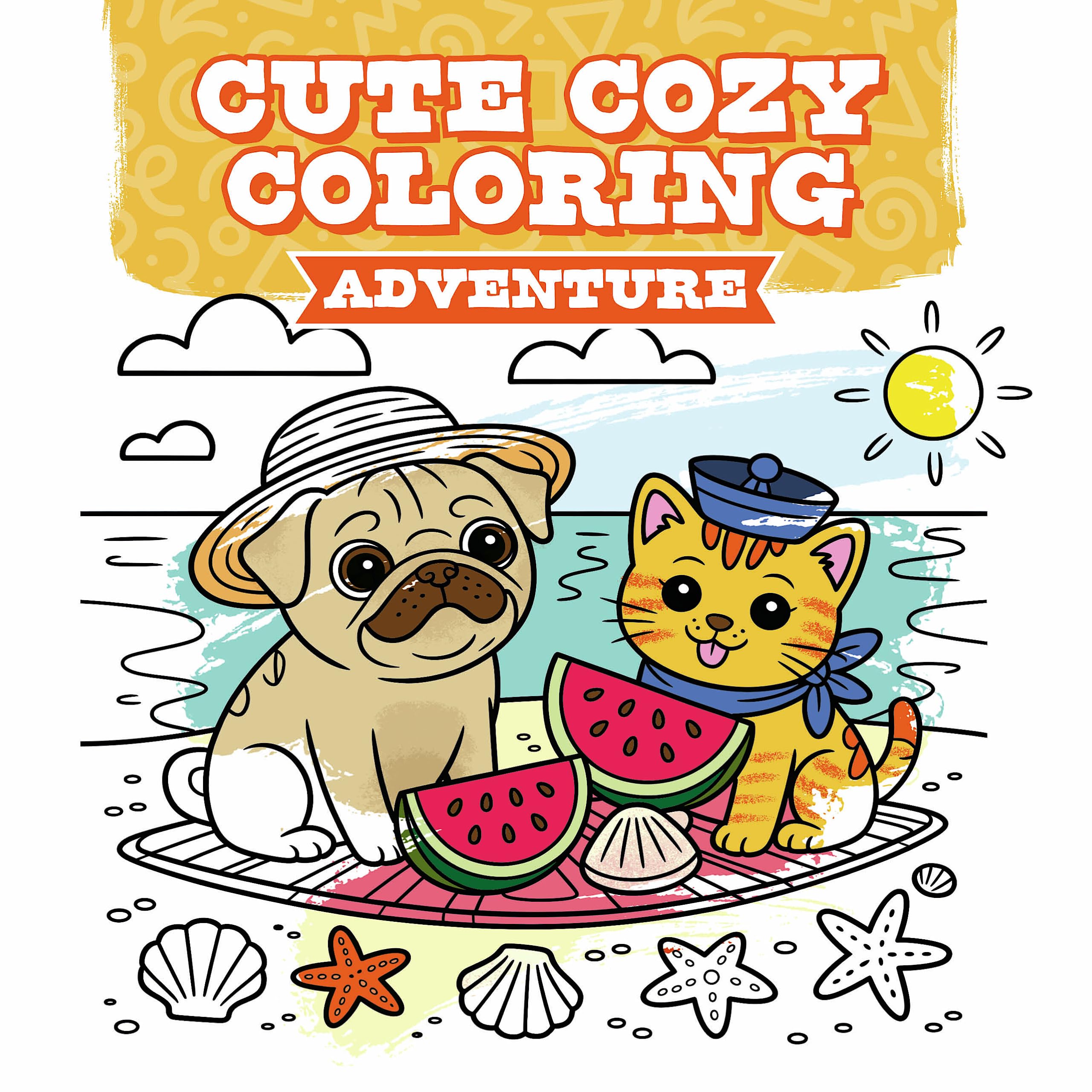 Cute Cozy Coloring: Adventure
