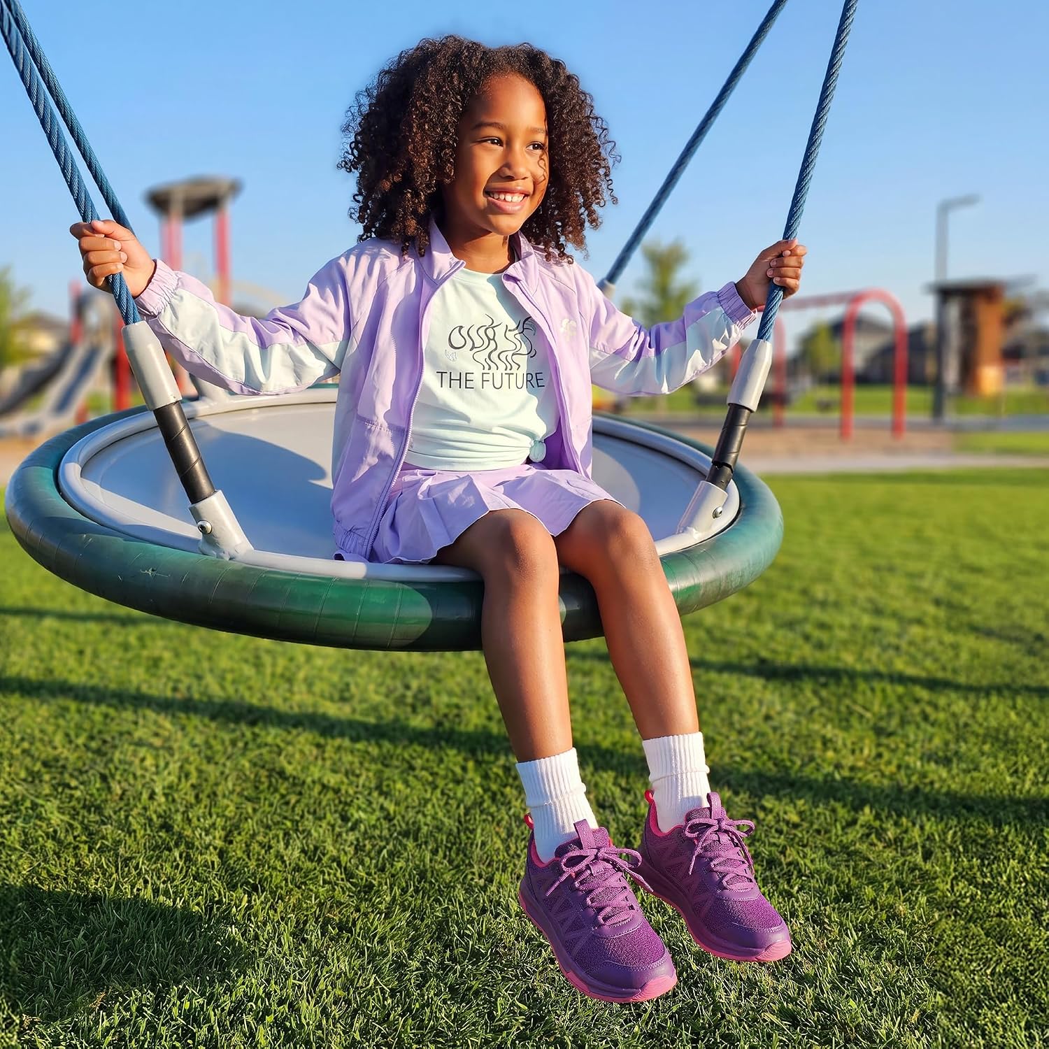 DREAM PAIRS Kids Shoes Sneakers Lace Up