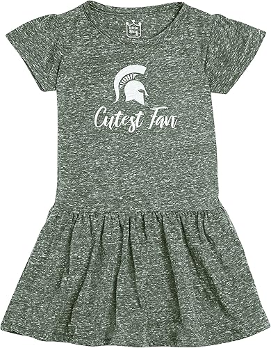 Miniatura 35 de Little King NCAA Knobby - Vestido para niñas pequeñas, tallas 2T, 3T y 4T