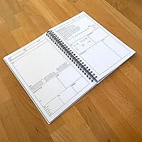 Vista 4 de Cuaderno de Historia Médica y Física de Neurología H&P, 100 plantillas médicas con perforaciones