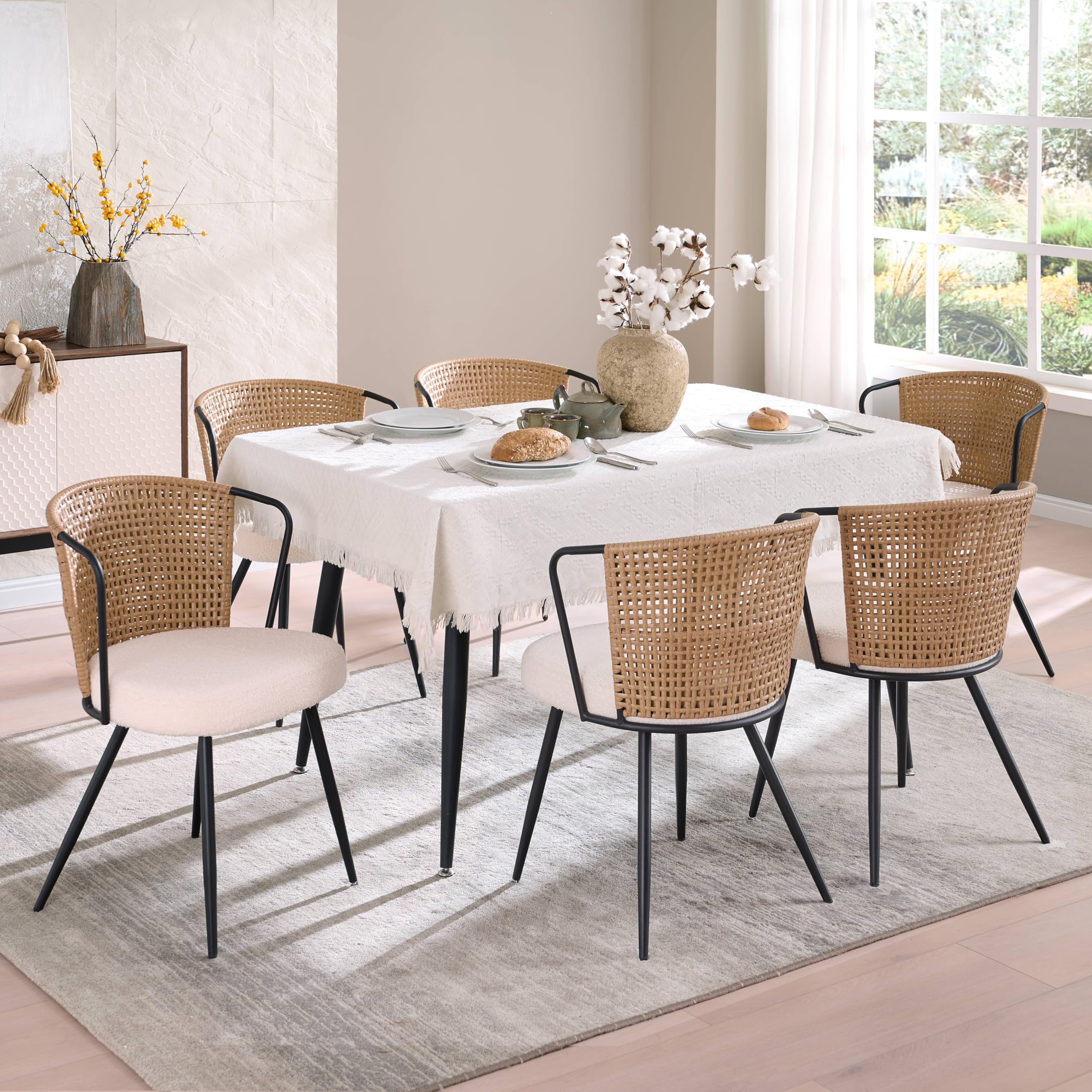 BedsPick Rattan Dining Chair