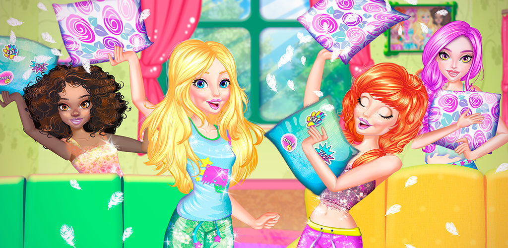 pj party dress up games Slumber Party Dressup