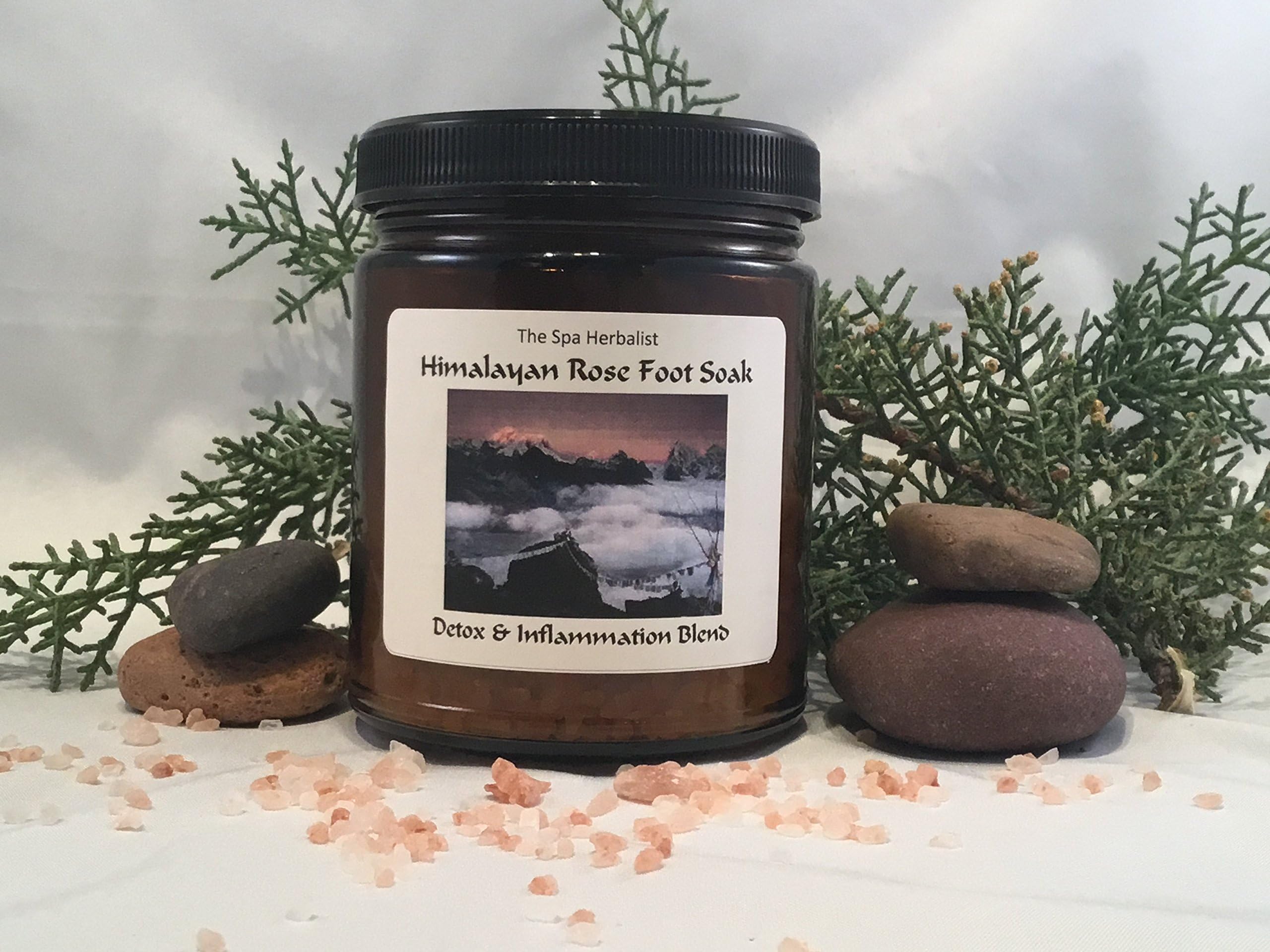 Himalayan Rose Foot Soak detox & inflammation blend 8oz