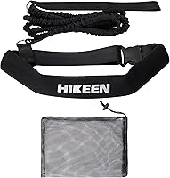 Vista 1 de Hikeen Cinturón de entrenamiento de natación - Correa de 4M para nadar en su lugar, arnés estacionario, cinturón de resistencia acuática