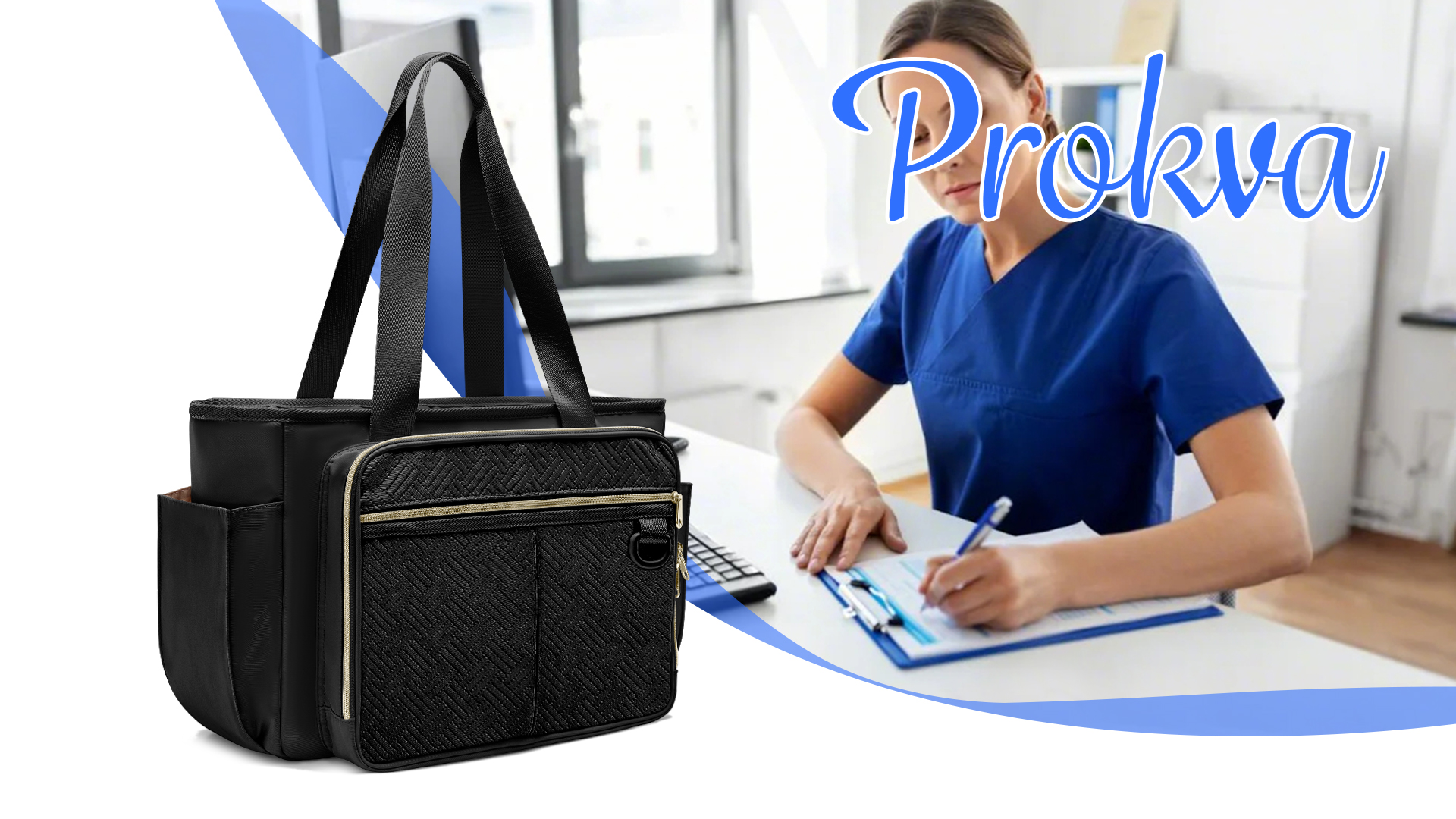 Bolso Nurse Tote para mujer, bolsa clínica de enfermería miniatura 7