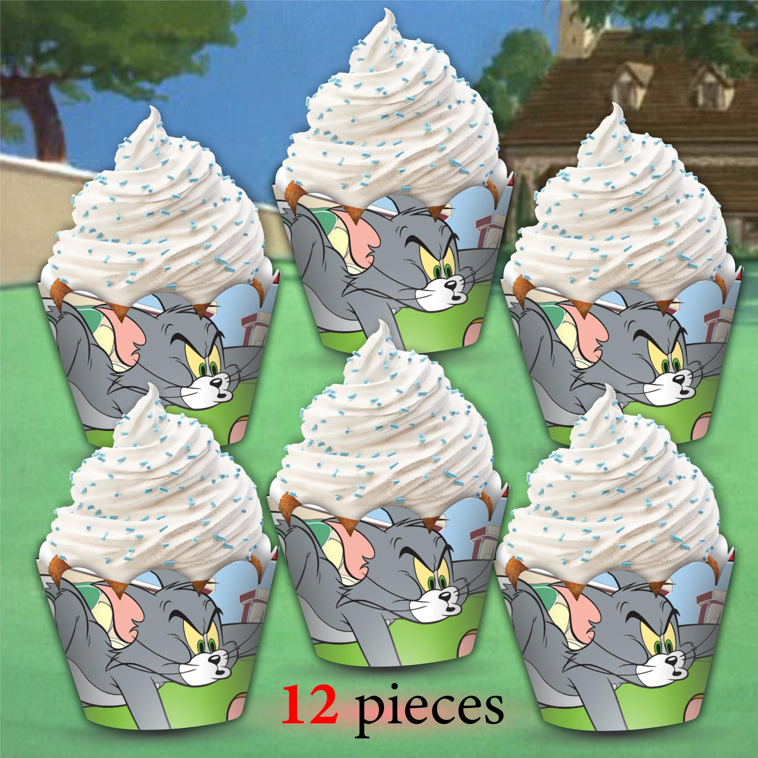 Seyal® Tom & Jery Cupcake Wrapper