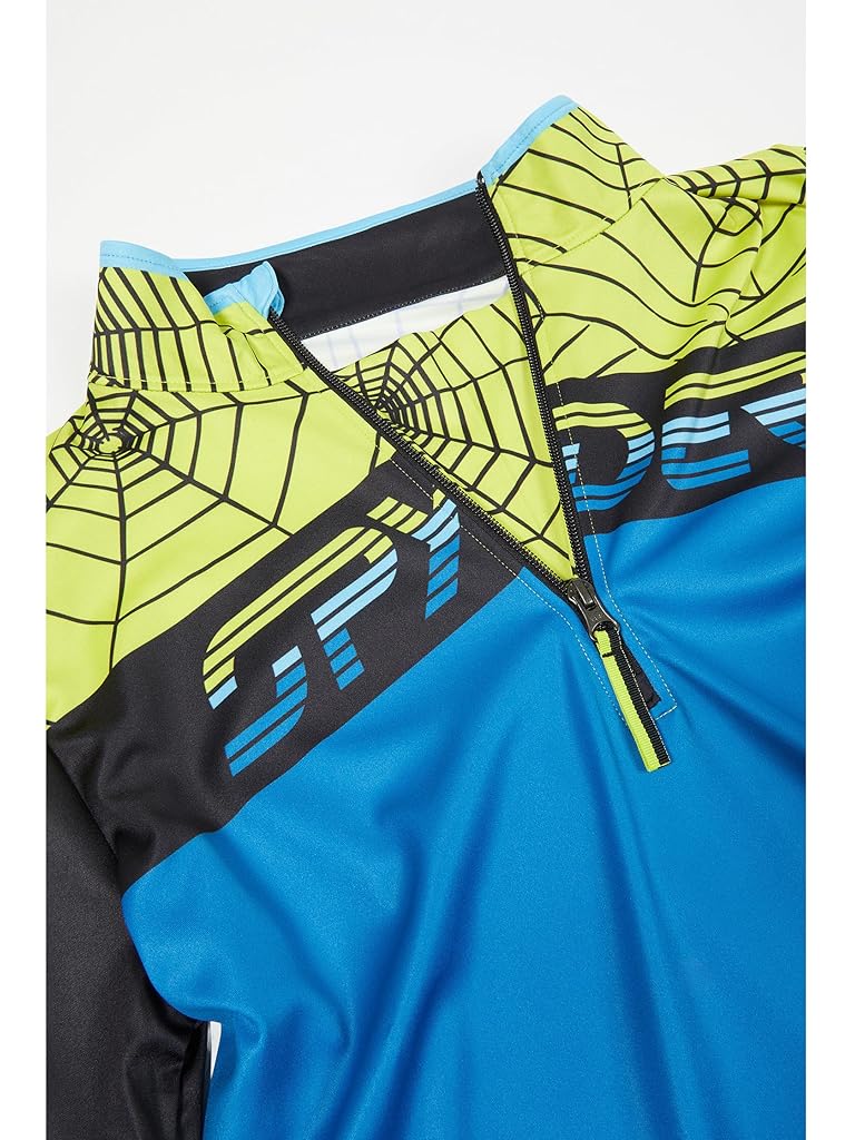 Green Spyder Ryder 1/2 Zip (Big Kid)