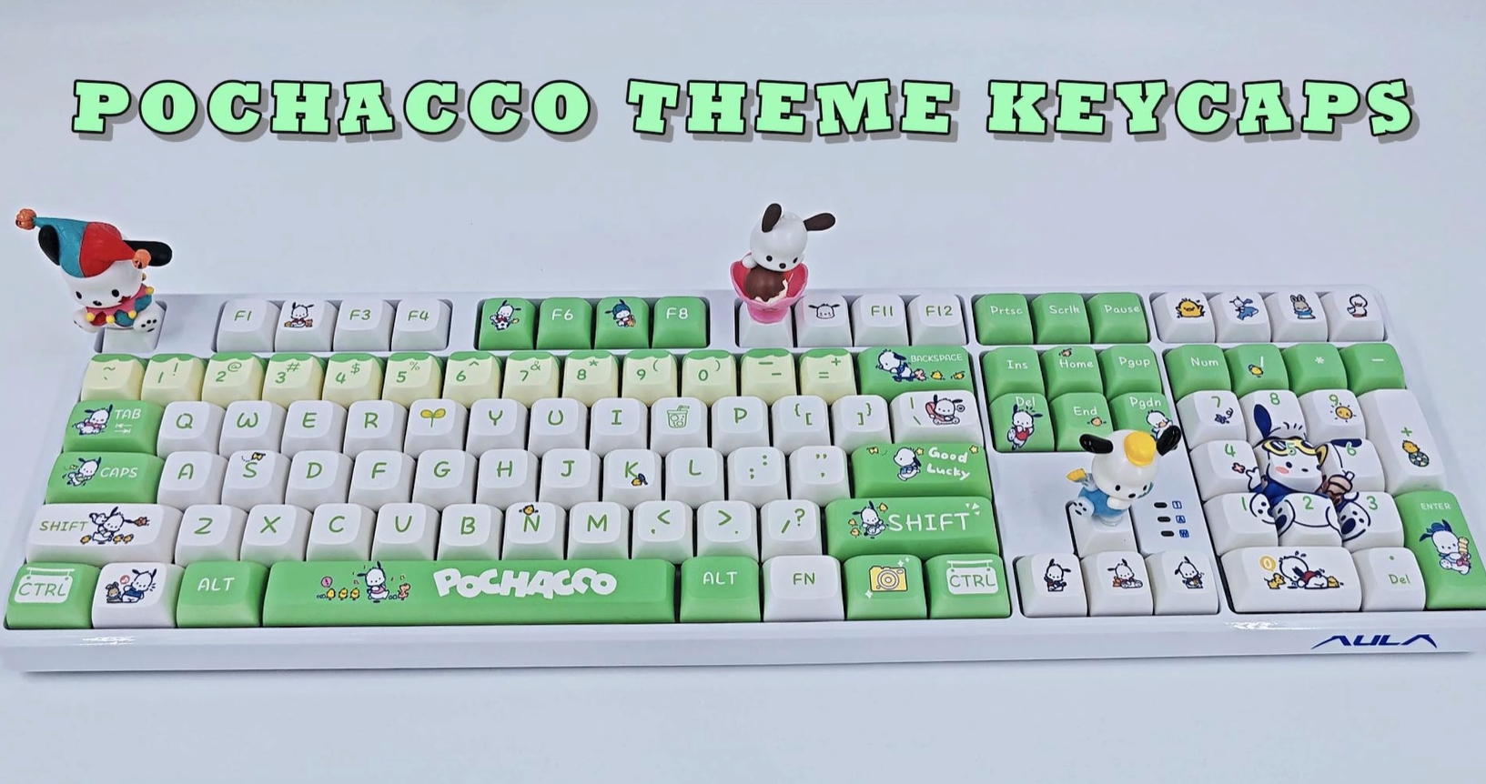 hapikuro Amazon.com: Sanri0 Pochaccco Green Yellow Keycaps for XDA MX