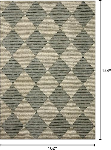 Miniatura 2 de Loloi Chris Loves Julia Francis Collection FRA-01 - Alfombra de área de spagranito de 8 pies y 6 pulgadas x 12 pies