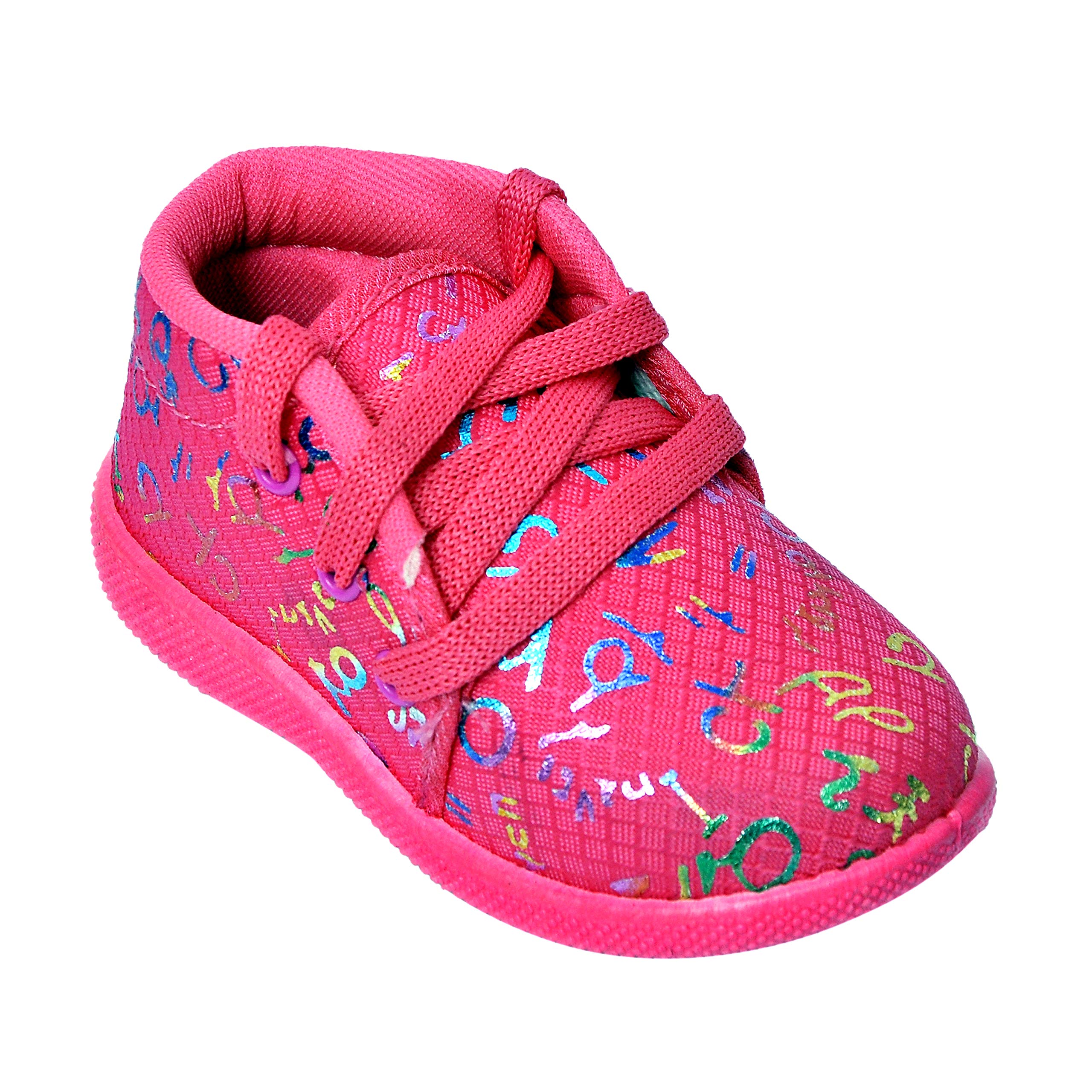 SMARTOTS Kids, Boys, Girls Casual First Walking Laces Shoes with CHU CHU Sound (Pink, Age 3 Months to 21 Months) (B08HMSRJQB) Amazon Price History, Amazon Price Tracker