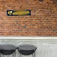 Vista 2 de NCAA Rico Industries Placa de calle de plástico Placa de calle de plástico de 4" x 16