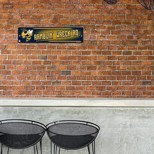 Miniatura 2 de Rico Industries Letrero de plástico de la NCAA de plástico de 4 x 16 pulgadas