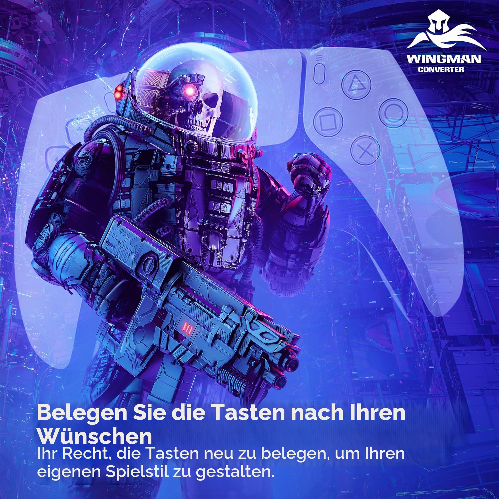 Brook Wingman XB 2 Konverter mit Schlüsselanhänger - Wireless Controller Adapter für XB 360, XB Original Konsolen und PC, unterstützt Remap und einstellbaren Turbo [Exklusive Version]