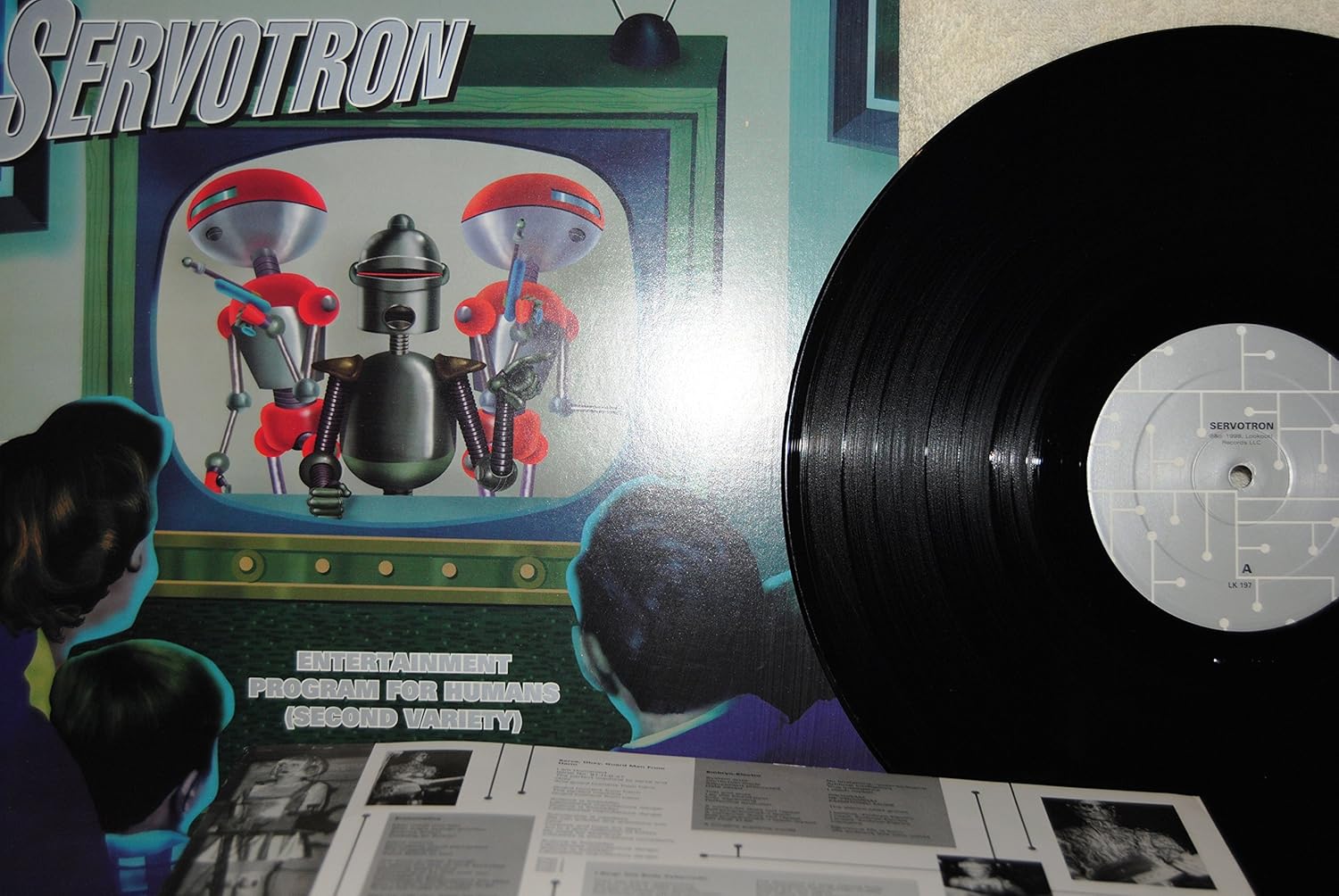 Servotron Entertainment Program For Humans LP vinyl Music