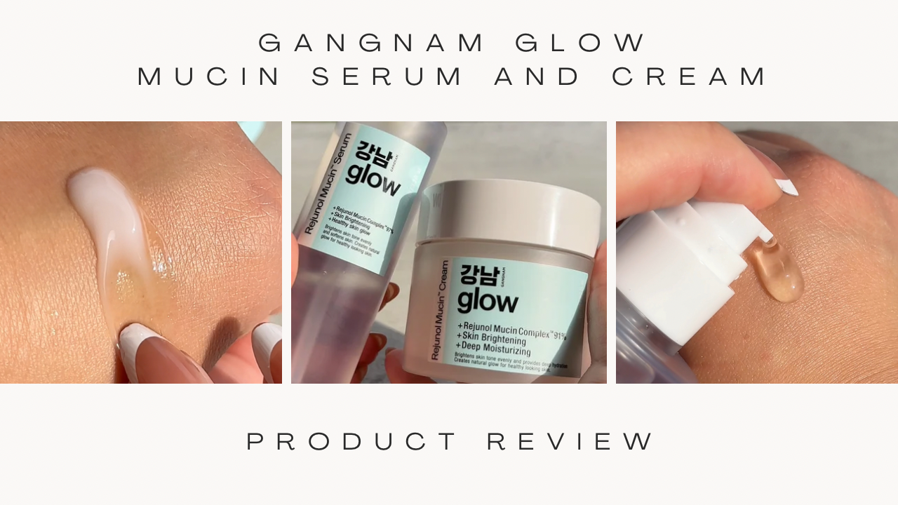 Watch Gangnam Glow Rejunol Mucin skincare review on Amazon Live