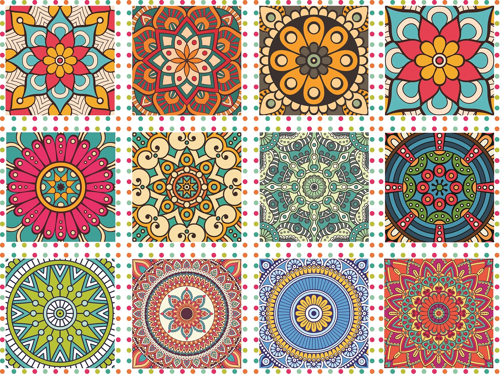 Design & Shines Polyvinyl Chloride Abstract Wall/Tile Self-Adhesive Sticker (4 X 0.1 X 4 Inches, Multicolor, Floor) (B095FTHJN2) Amazon Price History, Amazon Price Tracker