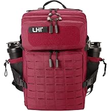 LHI Tactical Military Backpack for Men 25L/45L Large Molle Army Assault Pack 3 Day Hiking Rucksack With Bottle Holder