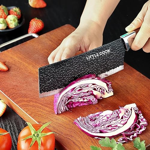 Miniatura 9 de Juego de cuchillos de chef de 3 piezas, incluye cuchillo de chef de 7 pulgadas, cuchillo de cuchillo de cuchillo de cuchillo de cuchillo de cuchillo