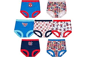 Marvel Boys' Superhero 7-Pack Potty Training Pants for Avengers, Hulk, Iron Man...