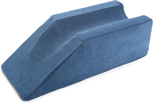 Milliard Leg Rest Wedge Pillow, Elevation Foam Support Pillow with Removable and Washable Cover - for Surgery, Injury, Back, Leg, and Knee Pain - Improves Circulation