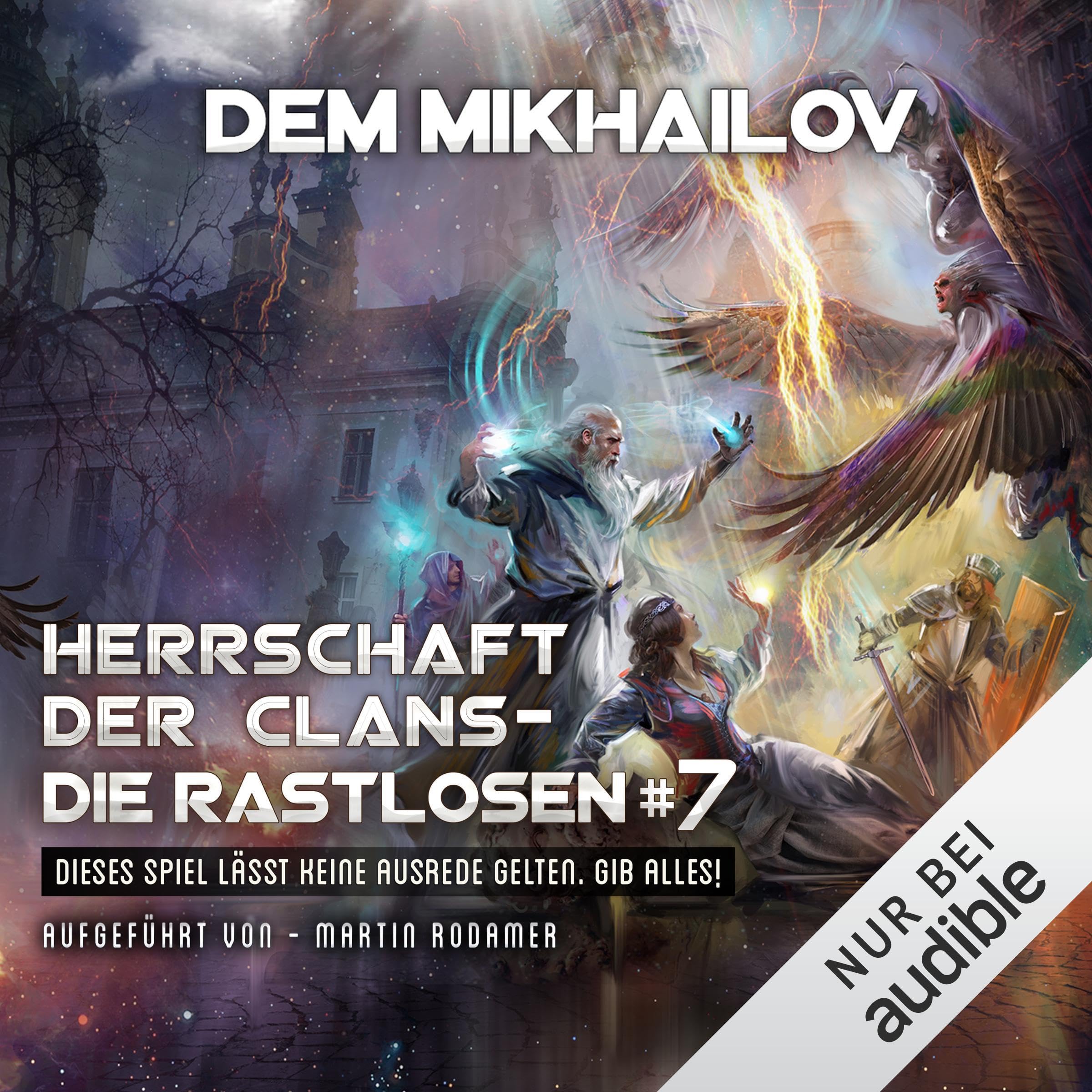 Cover art for Herrschaft der Clans - Die Rastlosen. LitRPG-Serie