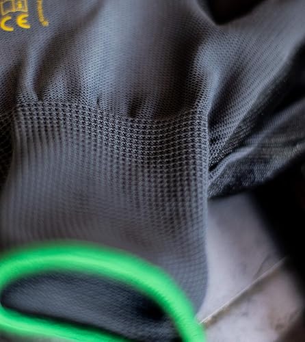 Miniatura 8 de G & F 15226M Guantes de jardinería, trabajo con revestimiento de nitrilo guantes de la mujer, paquete de 6 pares