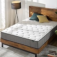 Vista 8 de Zinus 10 Inch Support Plus Pocket Spring Hybrid Mattress, Full, Strong Coils for Durable Support, Pocket Innersprings for Motion Isolation, Mattress