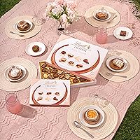 Vista 3 de Lindt Creation Dessert - Caja de regalo de postres de chocolate surtidos, 41 piezas