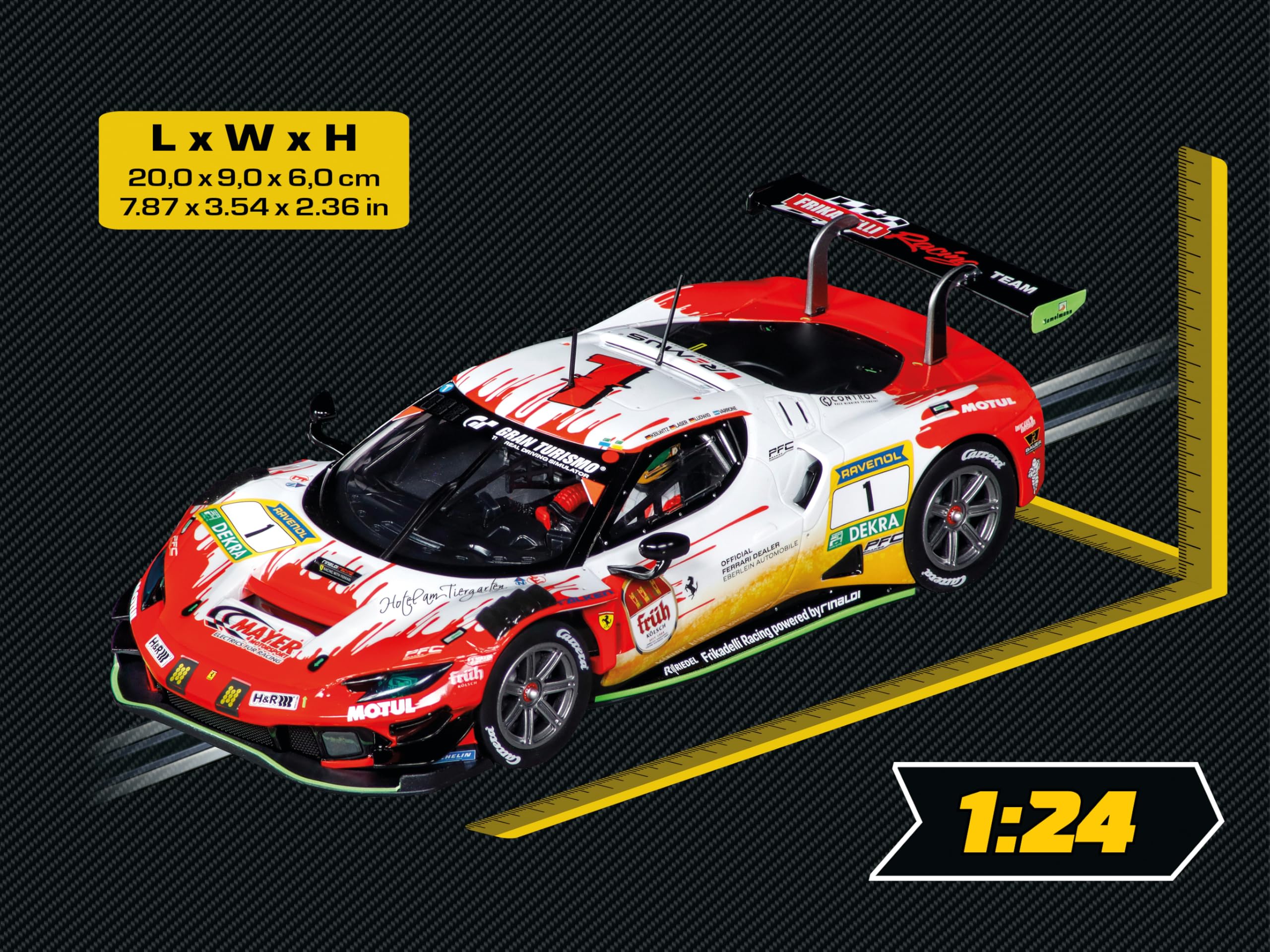 Carrera Ferrari 296 GT3 «Frikadelli Racing, No.1» 24H Nürb