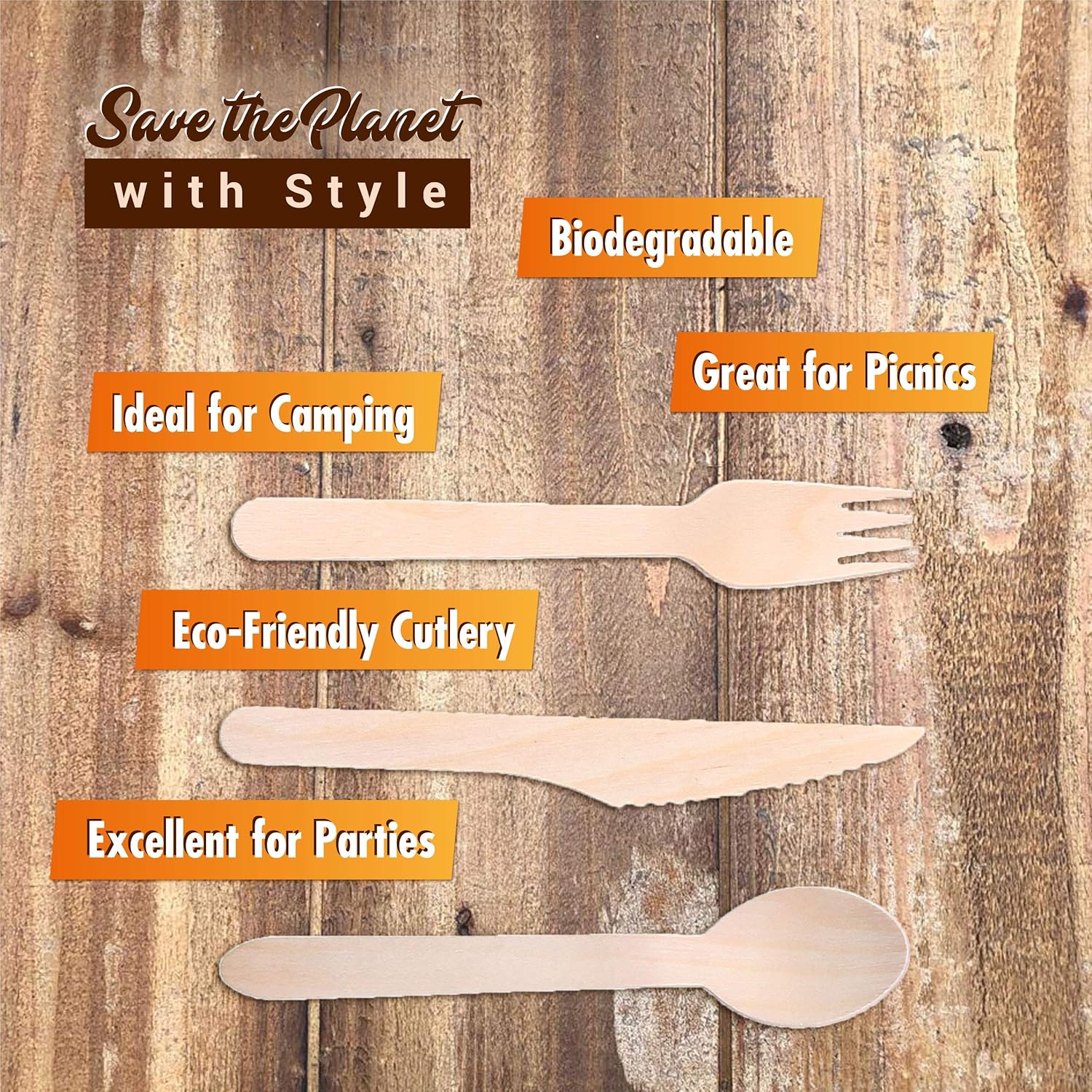 Black Friday 🔥 Biodegradable Disposable Wooden Cutlery Utensils – (Pack of 330) 110 Forks 110 Knives 110 Spoons 5.5-inch Set Eco-Friendly Compostable Silverware Kit Party Supplies Events Cheapest 🛒 Biodegradable Disposable Wooden Cutlery Utensils – (Pack of 330) 110 Forks 110 Knives 110 Spoons 5.5-inch Set Eco-Friendly Compostable Silverware Kit Party Supplies Events