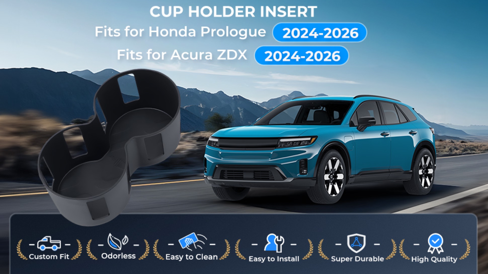 Amazon.com: KATORN Center Console Cup Holder Inserts for Honda
