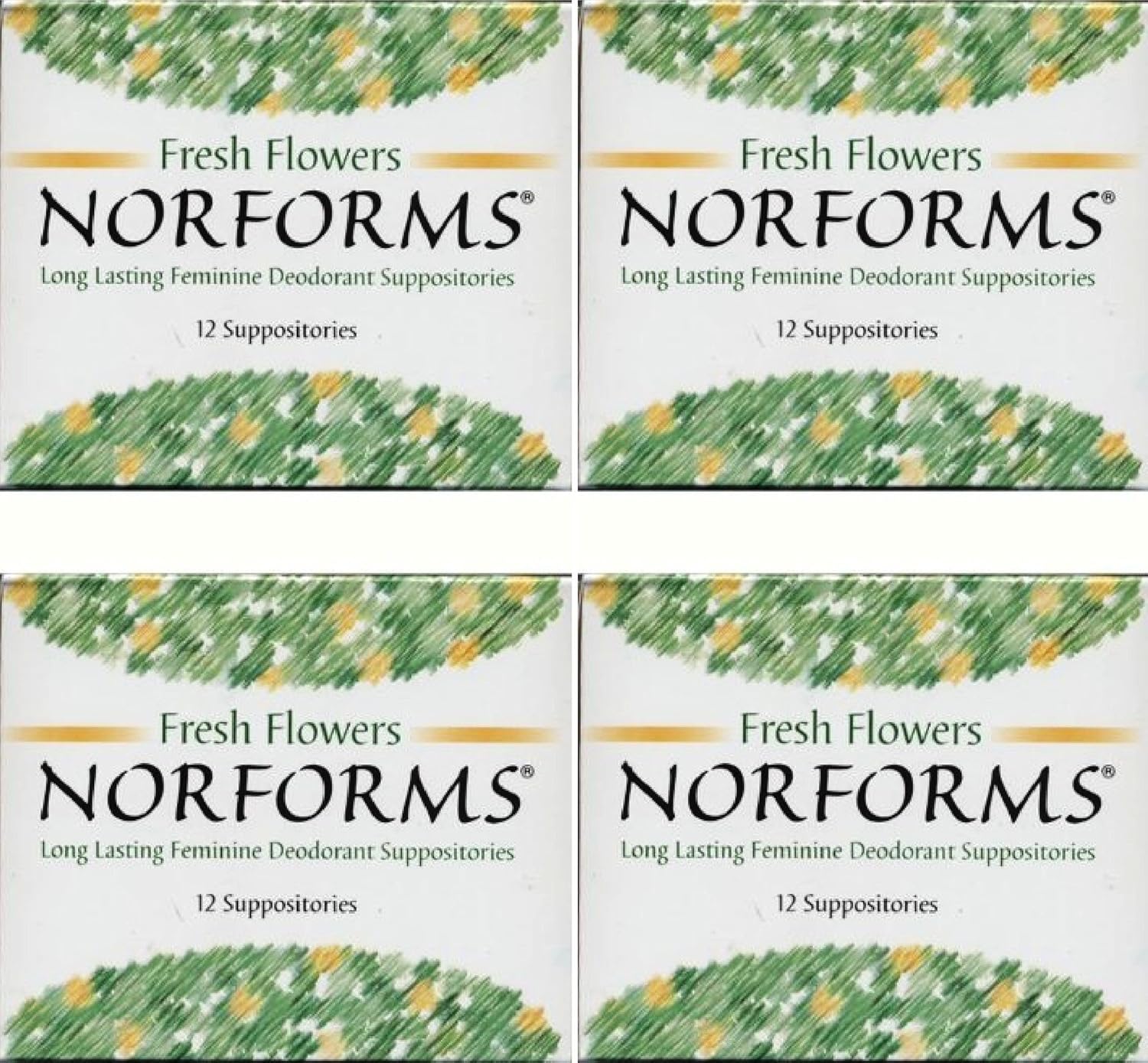 Norforms Fresh Flowers, Long Lasting Feminine Deodorant