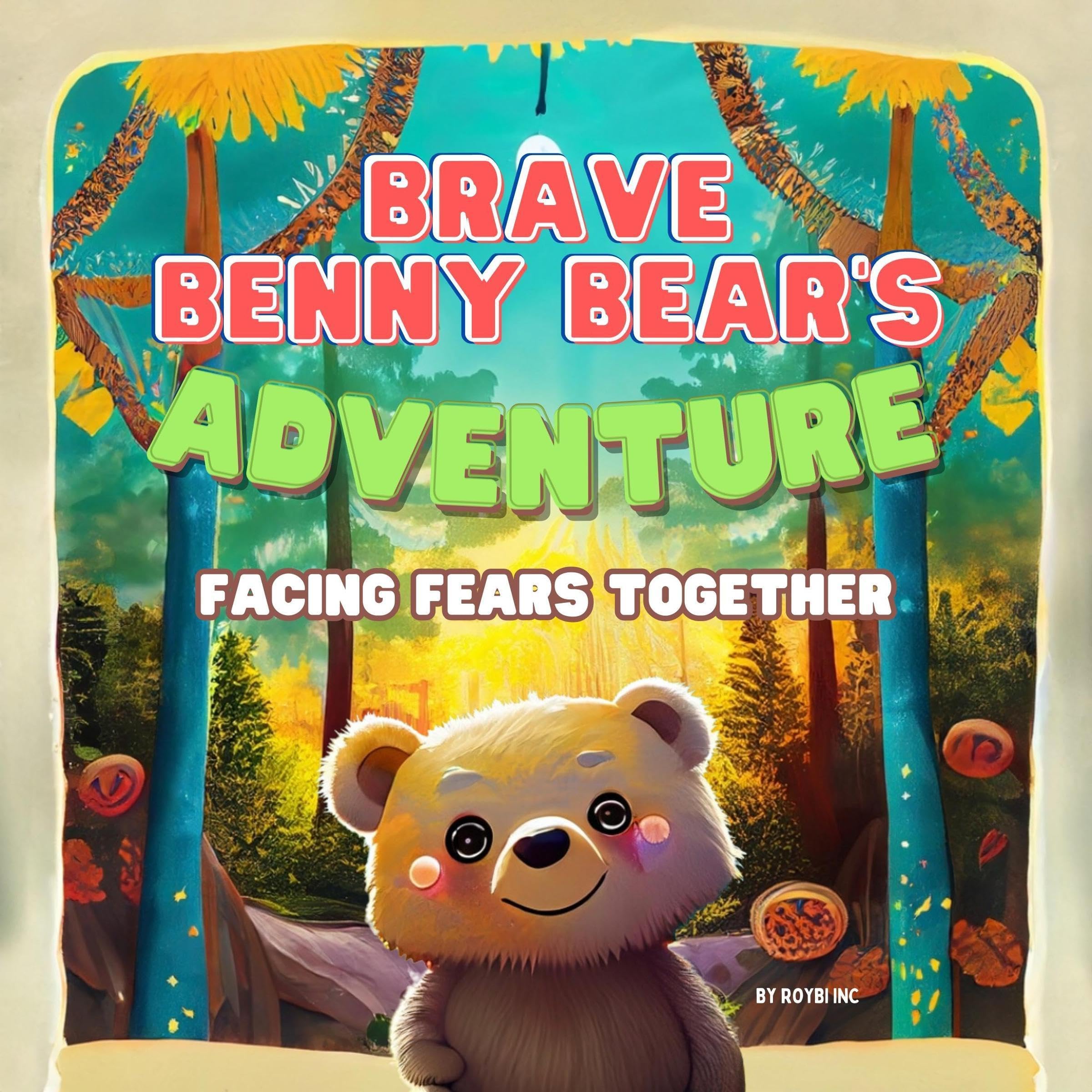 Brave Benny Bear's Adventure: Facing Fears Together