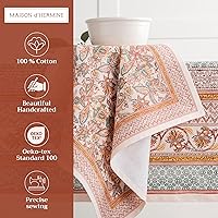 Vista 208 de Maison d' Hermine - Juego de 4 servilletas 100 % de tela de algodón lavable, decorar o regalar, hogar, cocina, comedor, fiestas de cóctel
