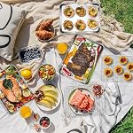 Homikit Cookie Sheet with Rack (2 Small Baking Sheets+2 Grill Racks), 10 x 8 Inch Stainless Steel Cookie Sheets with Wire Cooling Rack, Nonstick Metal Toaster Oven Bacon Tray, Dishwasher Safe