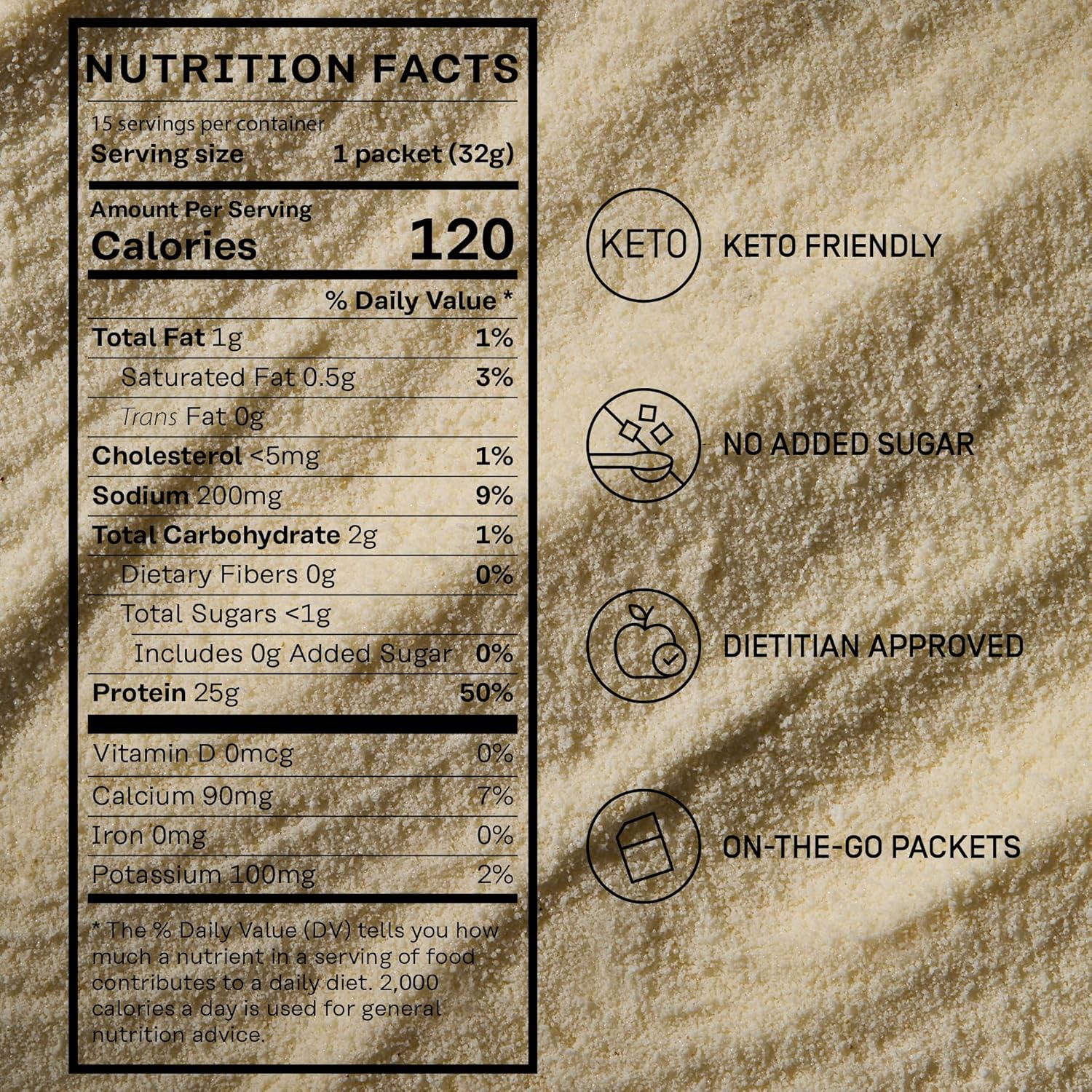 FACTOR FORM Whey Protein Powder | 100% Whey Isolate | 25g Protein & 6.3g BCAAs | Low Carb & Keto-Friendly | No Added Sugar (15 Packets, Vanilla) - Image 6