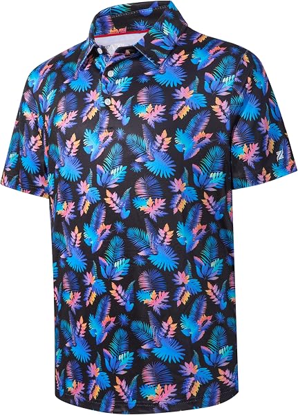 FT FENTENG Mens Golf Shirt