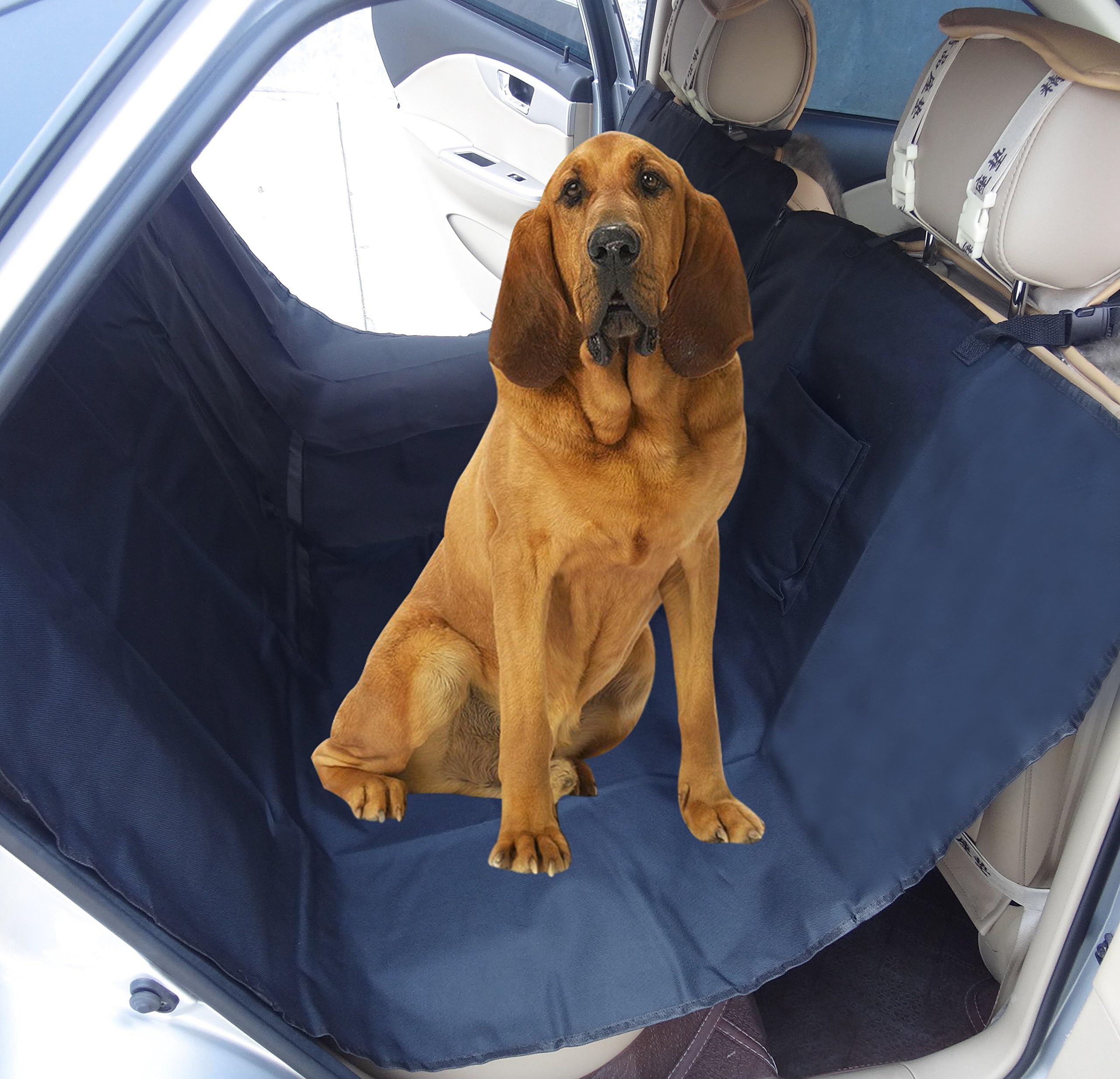Dog Car Seat Cover Targherle Car Seat Covers for Pet Waterproof & Nonslip Backing & Hammock, Durable and Machine Washable Pet Seat Cover for Cars, SUV, Truck Backseat