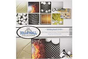 Reminisce: The Volleyball Collection Scrapbook Kit 2