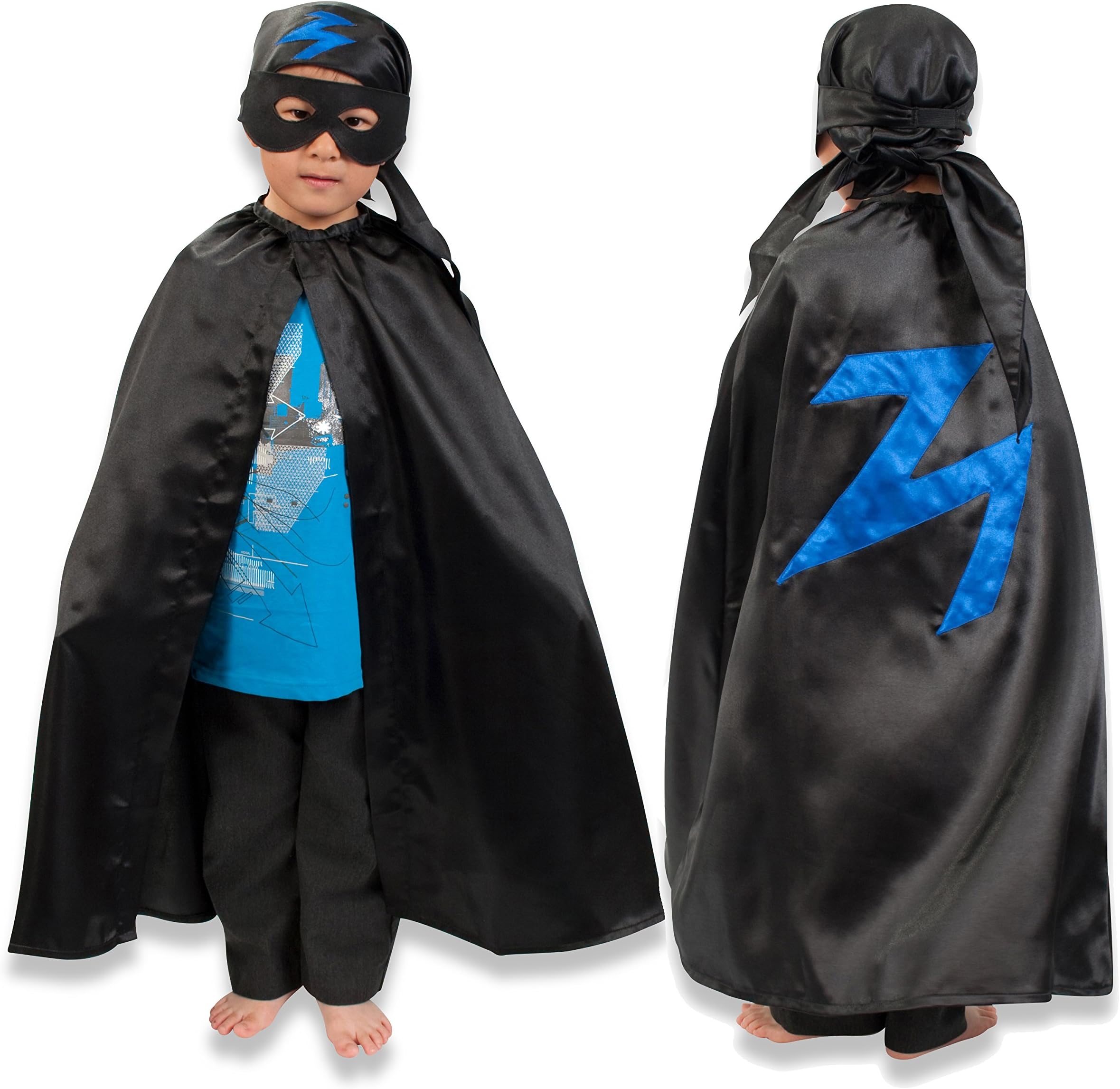 Slimy Toad Kids Boys 'Lightning Bolt' Super Hero / Bandit (3-8 Years)