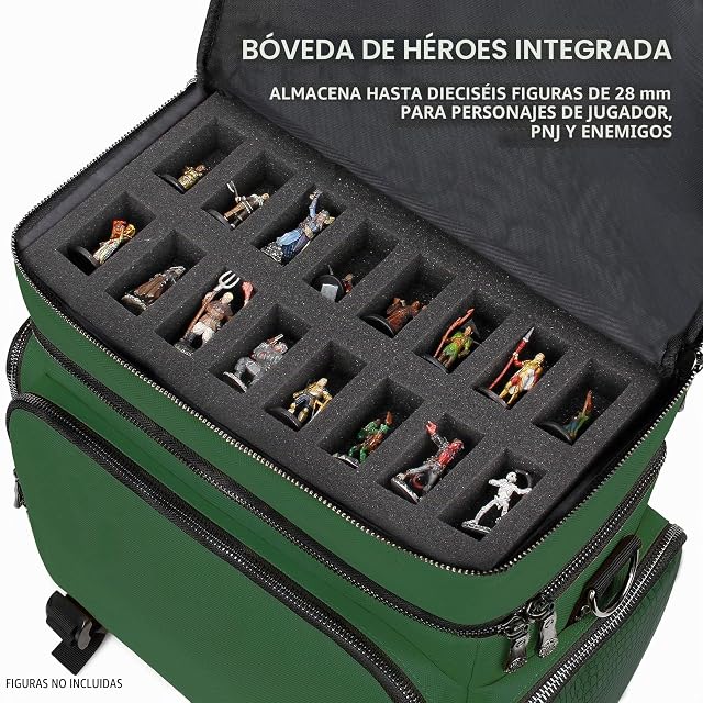 Foto 4 de 8 de ENHANCE - Bolsa de viaje para DND Edition Collector, bolsa compatible con figuras de mazmorras y dragones…