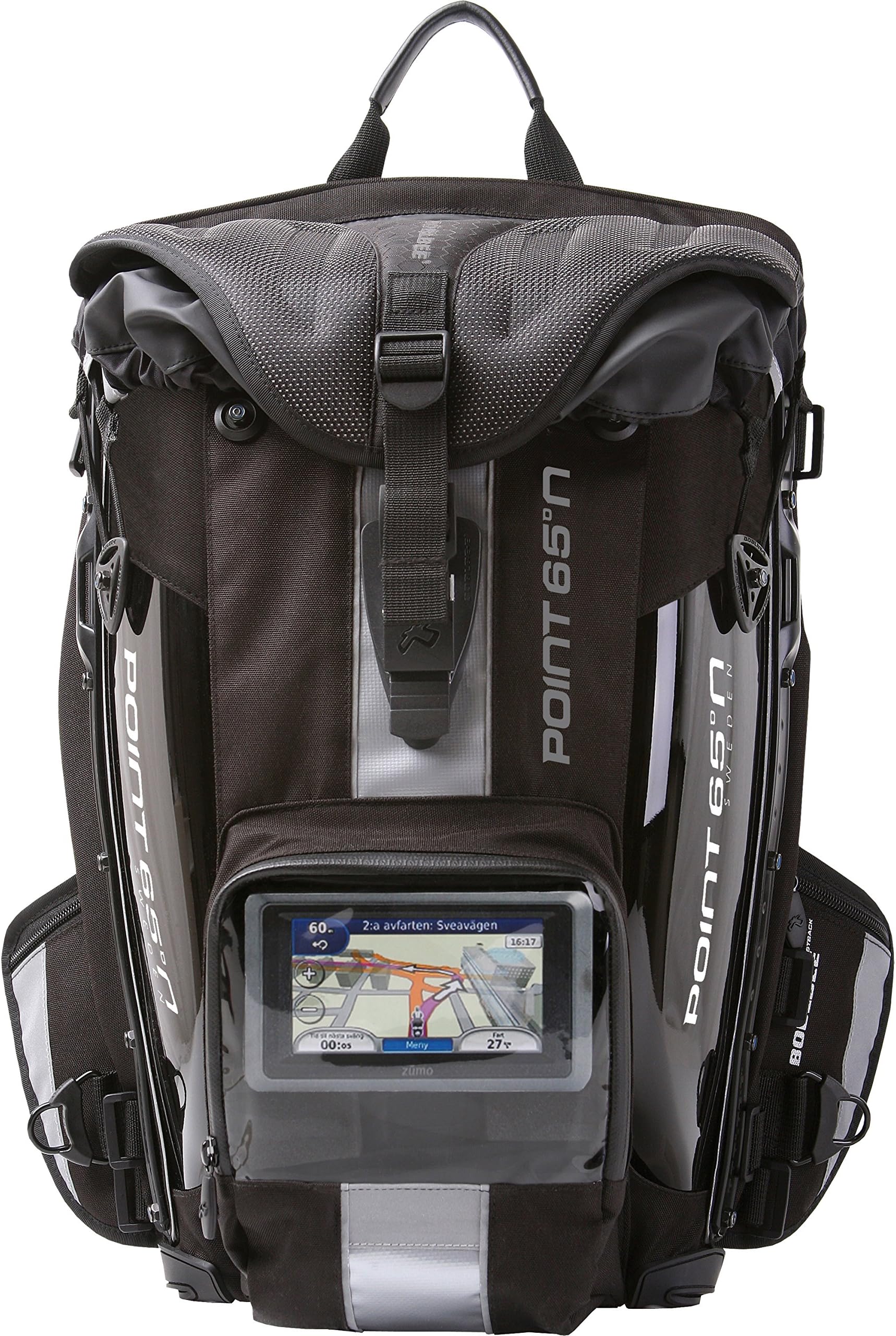 Boblbee Megalopolis Fastback Backpack and Tank Bag in Darth Black.