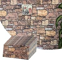 Vista 35 de Dundee Deco Paneles de Pared 3D - Revestimiento Gris Carbón con Aspecto de Piedra, Paneles de Pared con Revestimiento de Espuma de Poliestireno